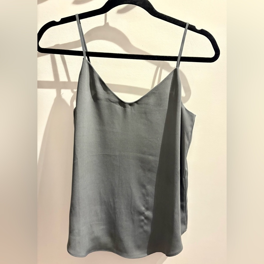 J.Crew Charcoal V-Neck Top